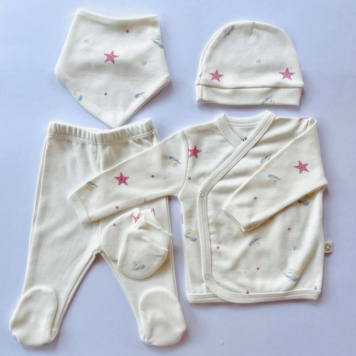 Kukita 5li Yenidoğan - Hastane Çıkışı Seti Kuki101