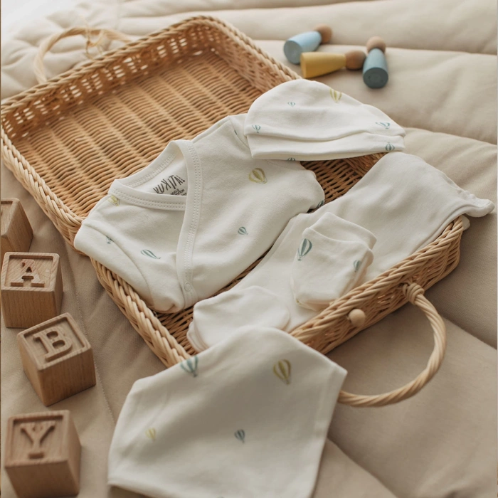 Kukita 5li Yenidoğan - Hastane Çıkışı Seti Kuki101