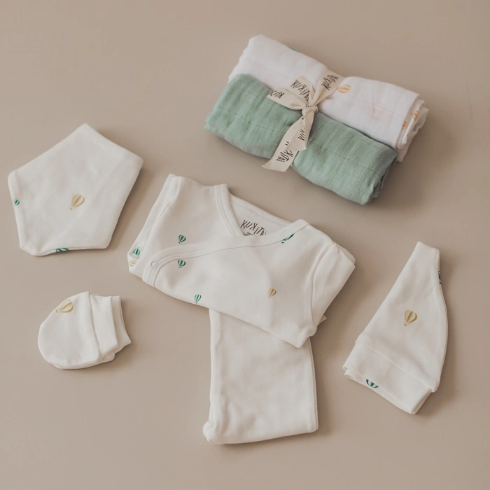 5li Hastane Çıkışı & 2li Müslin Set