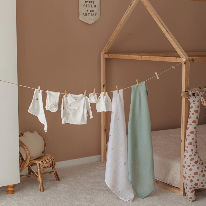 5li Hastane Çıkışı & 2li Müslin Set