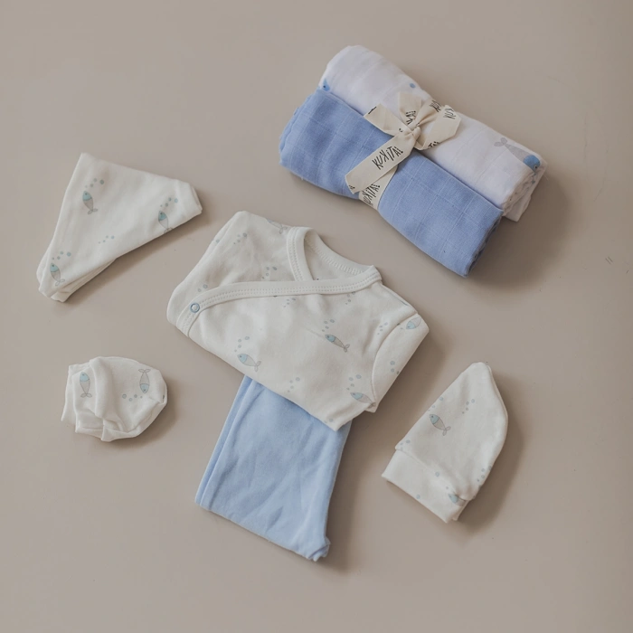 5li Hastane Çıkışı & 2li Müslin Set