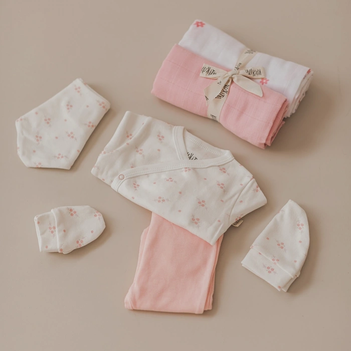 5li Hastane Çıkışı & 2li Müslin Set