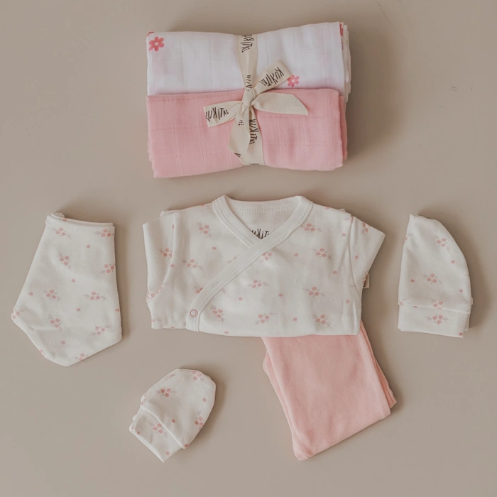 5li Hastane Çıkışı & 2li Müslin Set