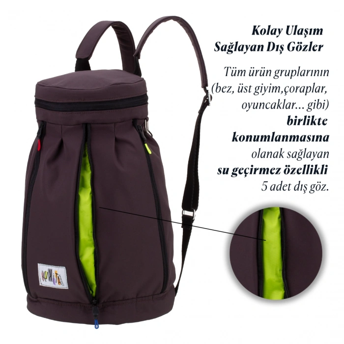 Kukita Anne Bebek & Çocuk Çantası