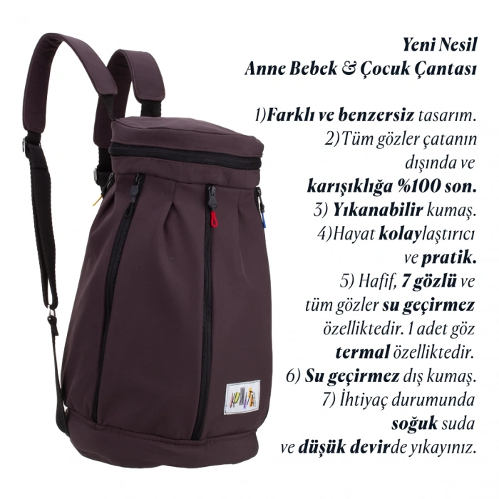 Kukita Anne Bebek & Çocuk Çantası