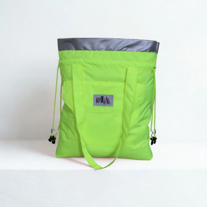 Kukita Su Geçirmez ,Islak, Kuru, Mayo, Kirli Temiz Kıyafet ve Bez, Plaj, Kırtasiye Bebek ve Çocuk Çantası Çok Amaçlı Çanta Mega Boy 52cm X 47cm