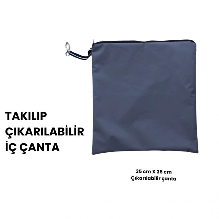 Kukita Büyük Boy Su Geçirmez Çok Amaçlı Plaj Çantası