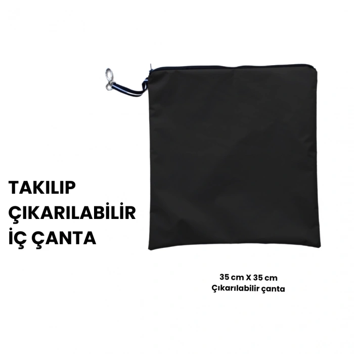 Kukita Büyük Boy Su Geçirmez Çok Amaçlı Plaj Çantası