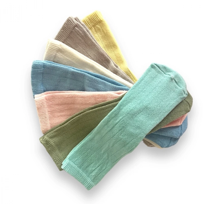 Kukita 6 lı Dizaltı Çorap Seti (Karışık Renkli )