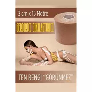 Vücut Gerdirici Sarkma Gizleyici Bant 15 METRE