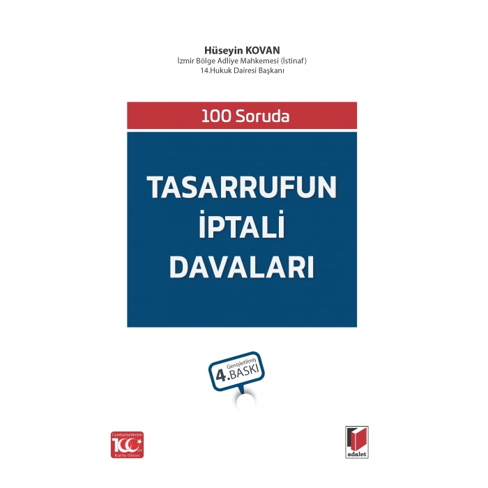 100 Soruda Tasarruf İptali Davaları