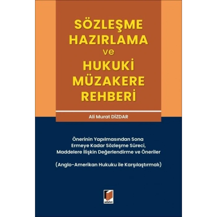 Sözleşme Hazırlama ve Hukuki Müzakere Rehberi