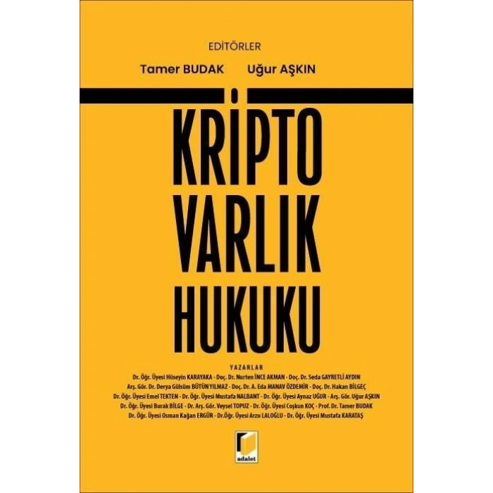 Kripto Varlık Hukuku