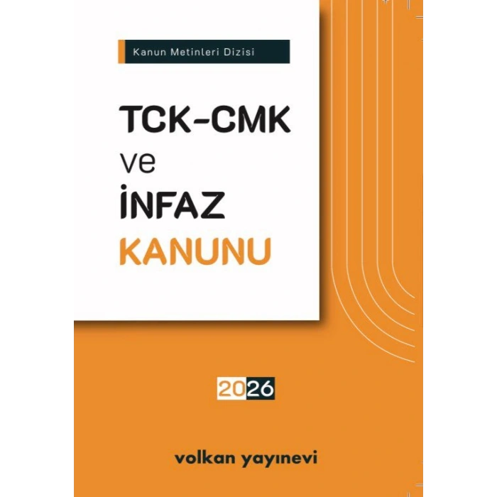 TCK - CMK ve İnfaz Kanunu