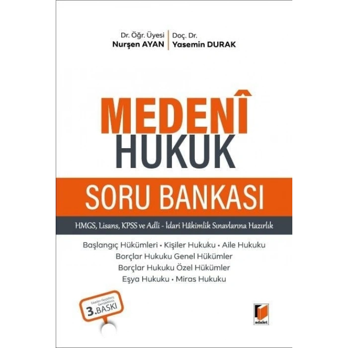 Medeni Hukuk Soru Bankası