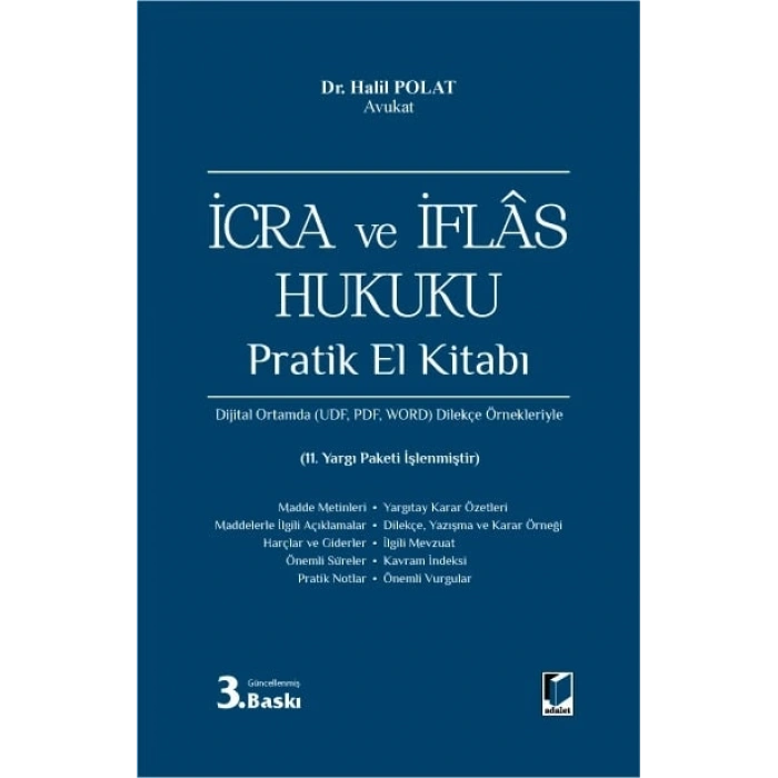 İcra ve İflas Hukuku Pratik El Kitabı