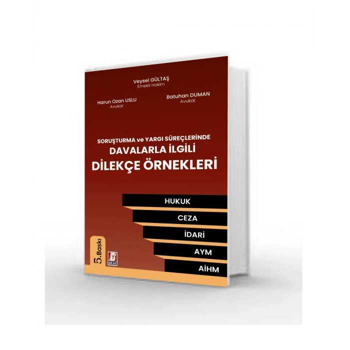 Davalarla İlgili Dilekçe Örnekleri