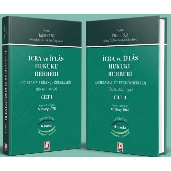 İcra ve İflas Hukuku Rehberi (2 Cilt)