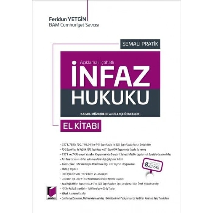 İnfaz Hukuku El Kitabı