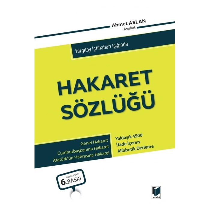 Hakaret Sözlüğü