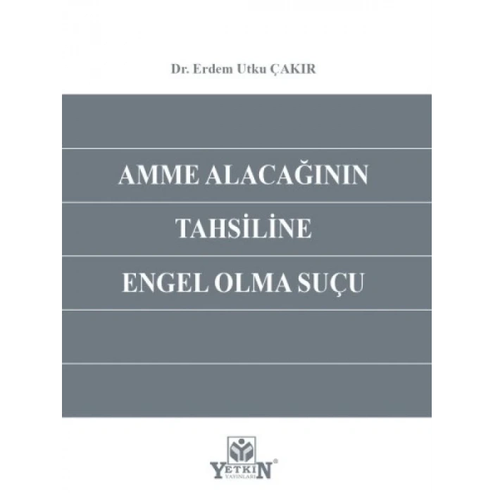 Amme Alacağının Tahsiline Engel Olma Suçu