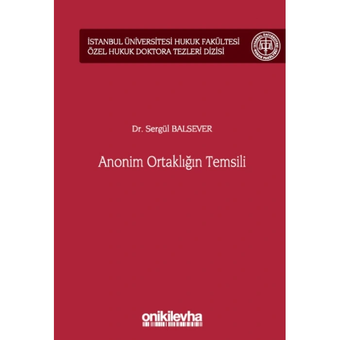 Anonim Ortaklığın Temsili