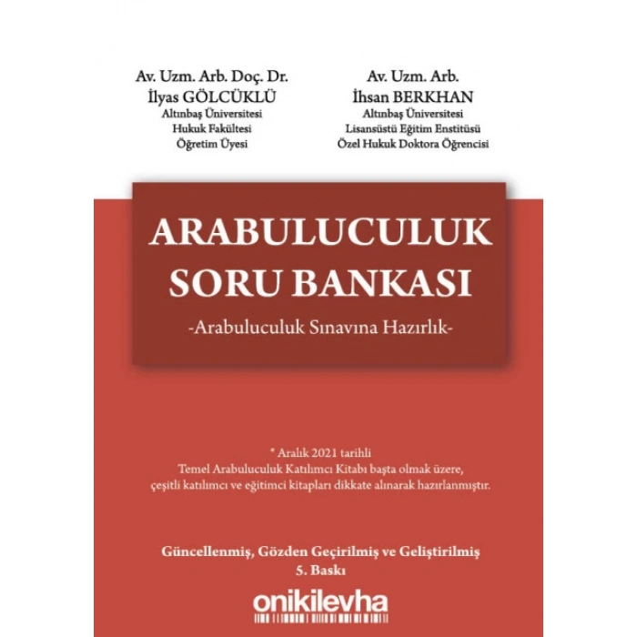 Arabuluculuk Soru Bankası
