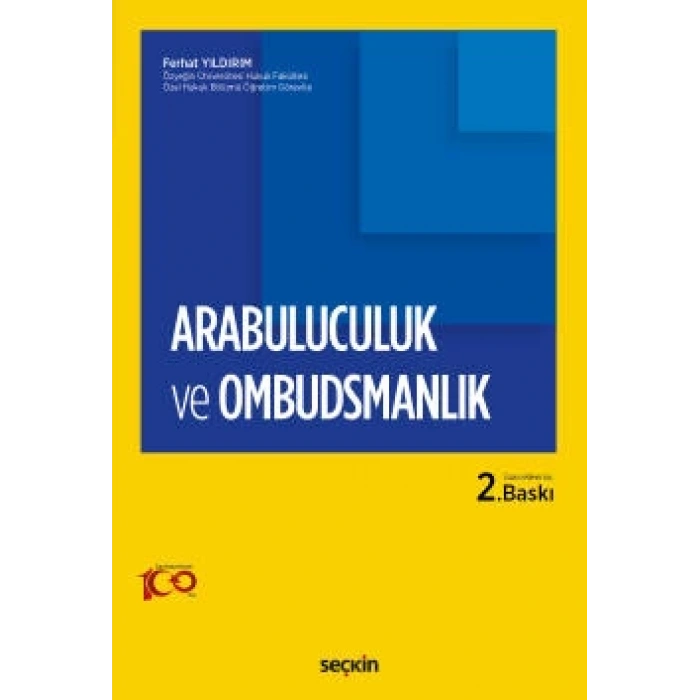 Arabuluculuk ve Ombudsmanlık