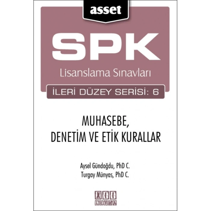 ASSET - Muhasebe, Denetim ve Etik Kurallar (SPK İleri Düzey Lisanslama)