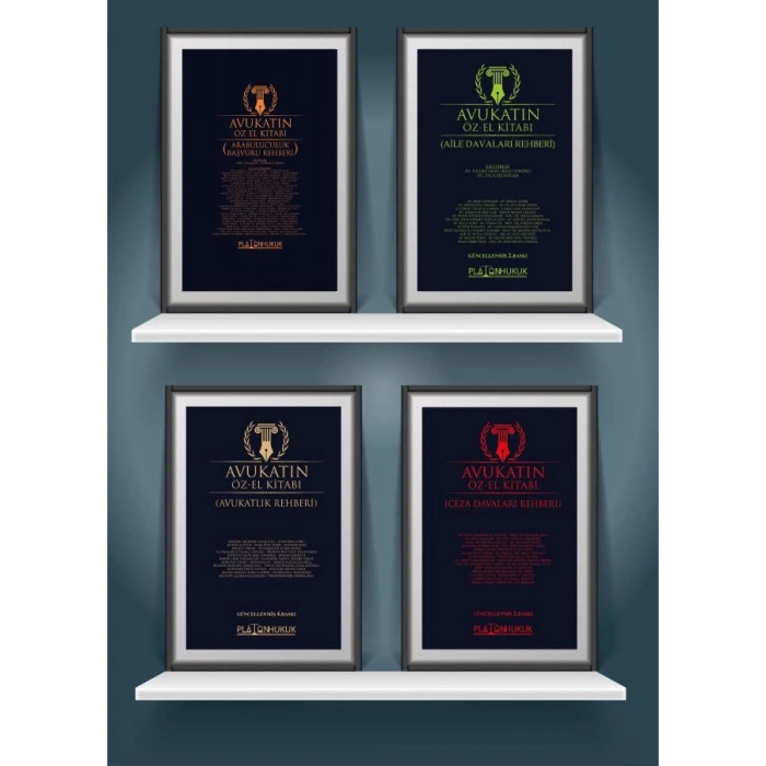 AVUKATIN ÖZ-EL KİTABI 4 lü SETİ