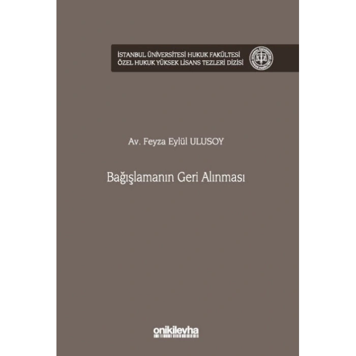 Bağışlamanın Geri Alınması