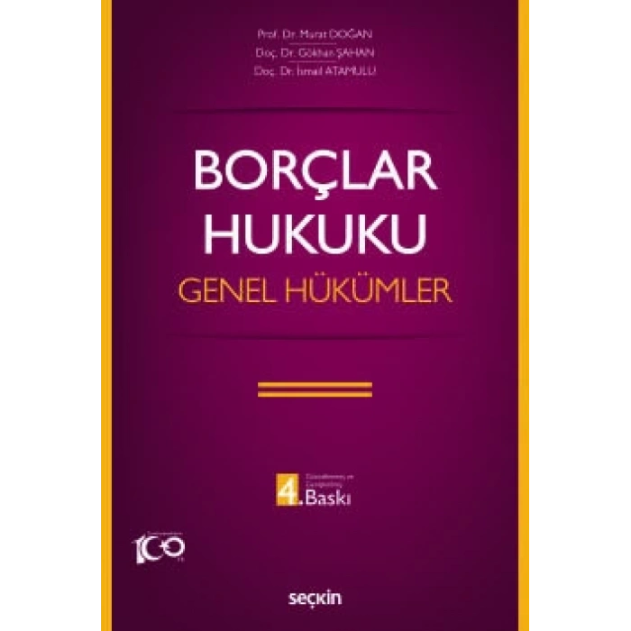 Borçlar Hukuku Genel Hükümler