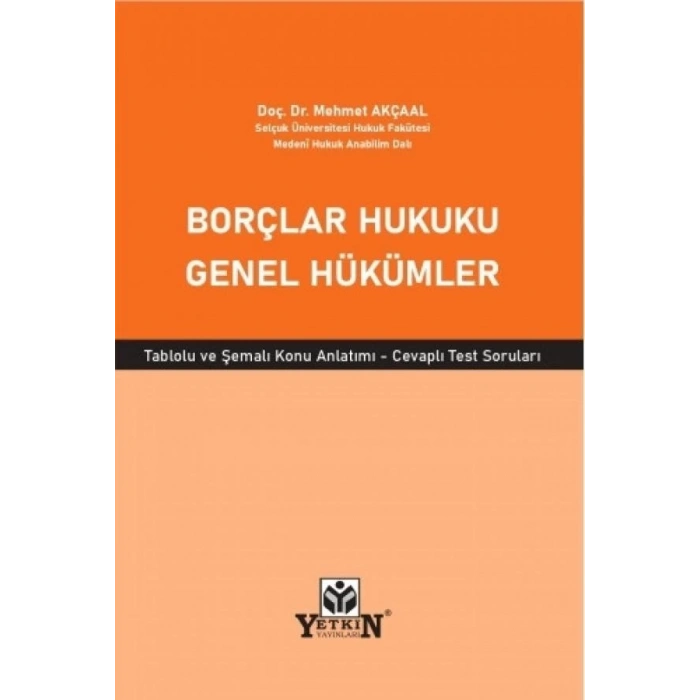 Borçlar Hukuku Genel Hükümler
