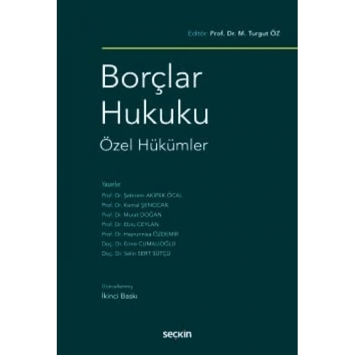 Borçlar Hukuku Özel Hükümler