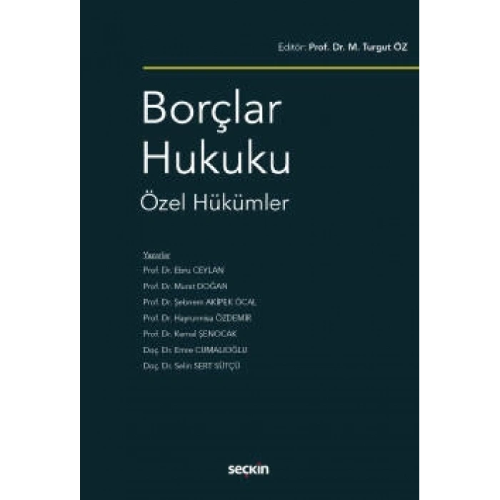 Borçlar Hukuku Özel Hükümler