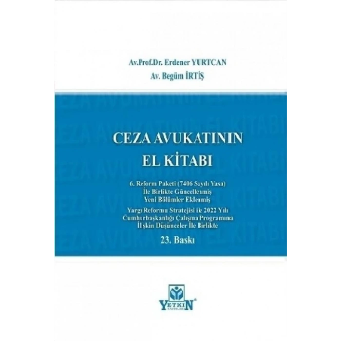 Ceza Avukatının El Kitabı