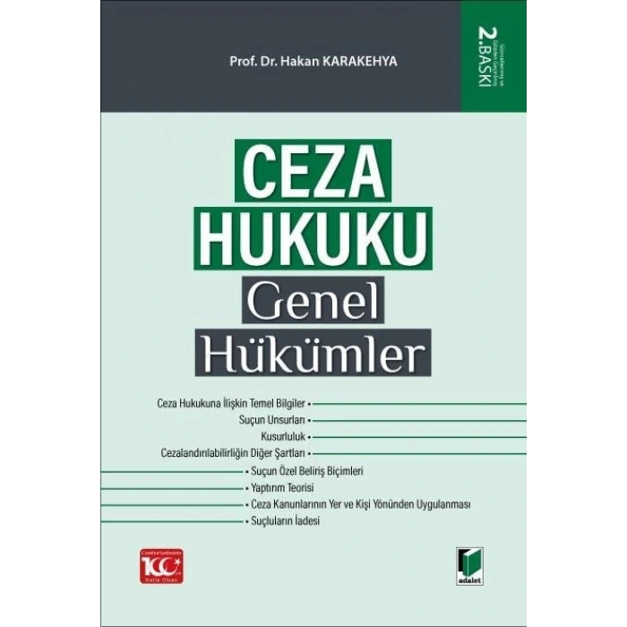 Ceza Hukuku Genel Hükümler