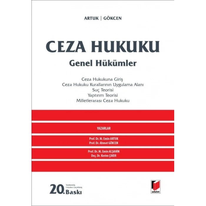 Ceza Hukuku Genel Hükümler