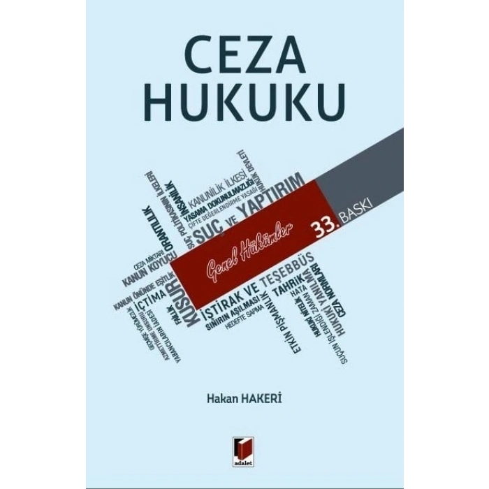 Ceza Hukuku Genel Hükümler Prof. Dr. Hakan Hakeri