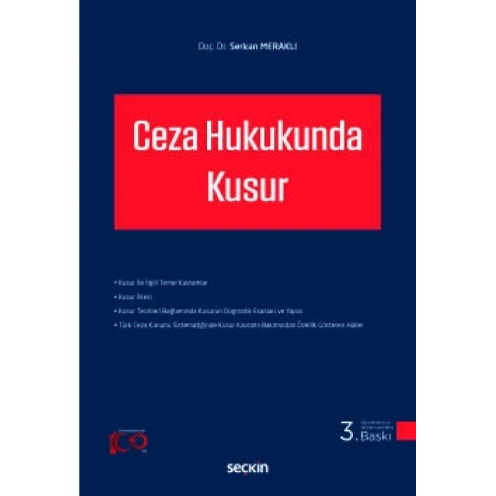Ceza Hukukunda Kusur