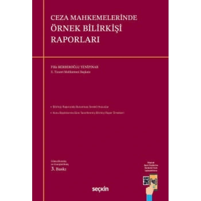 Ceza Mahkemelerinde Örnek Bilirkişi Raporları