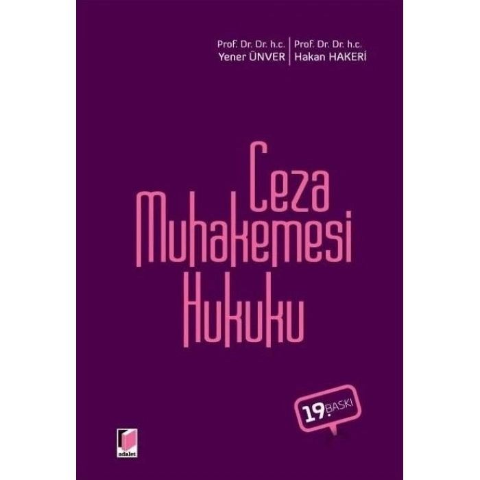 Ceza Muhakemesi Hukuku