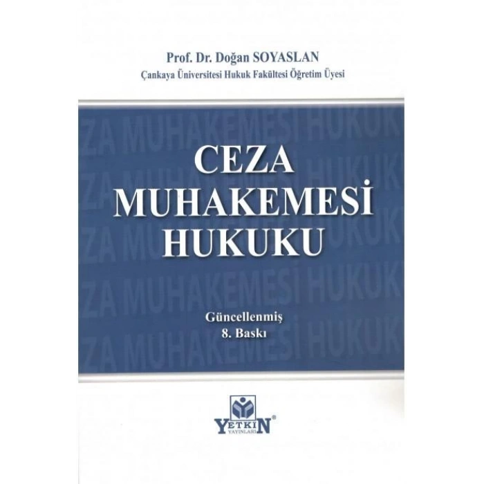 Ceza Muhakemesi Hukuku