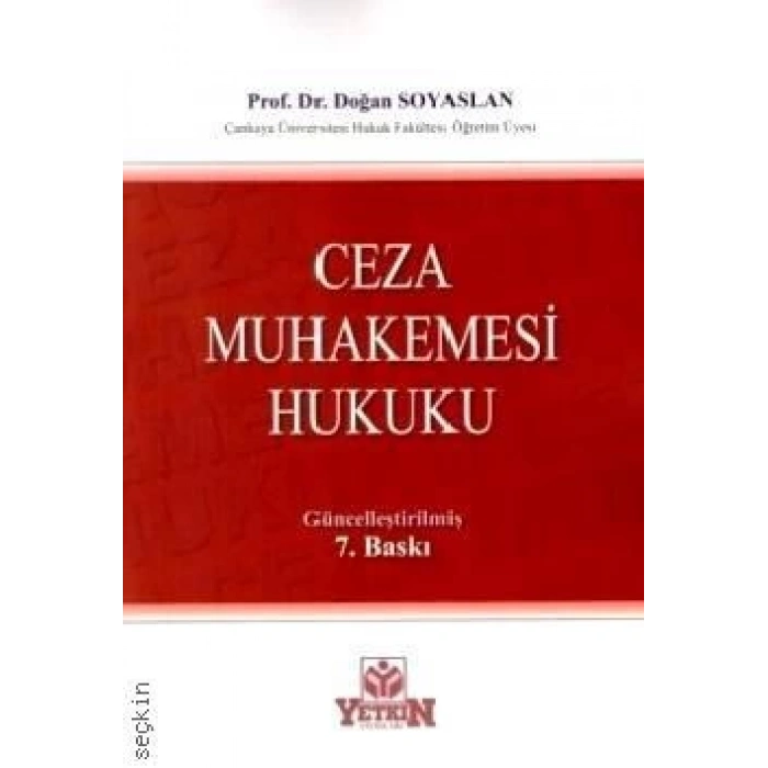 Ceza Muhakemesi Hukuku