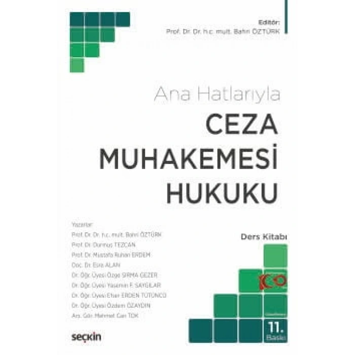 Ceza Muhakemesi Hukuku (Ana Hatlarıyla) Ders Kitabı