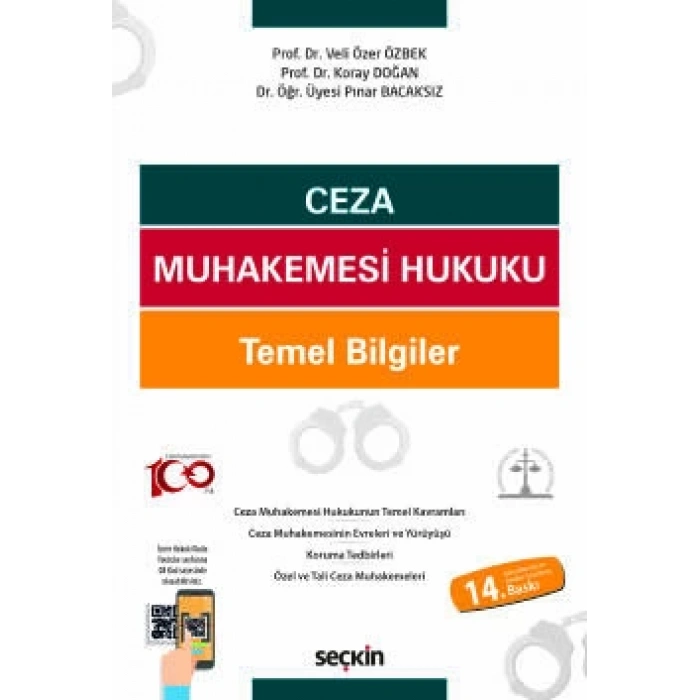 Ceza Muhakemesi Hukuku Temel Bilgiler