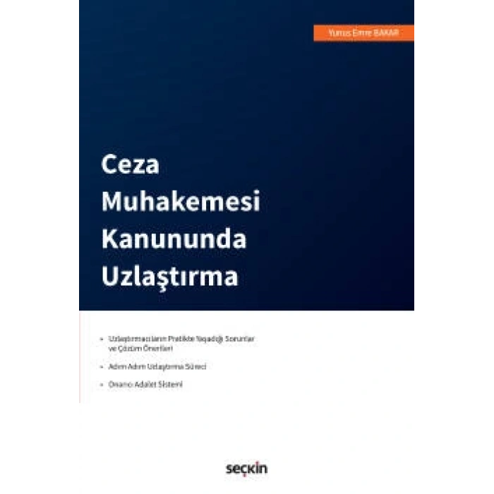 Ceza Muhakemesi Kanununda Uzlaştırma