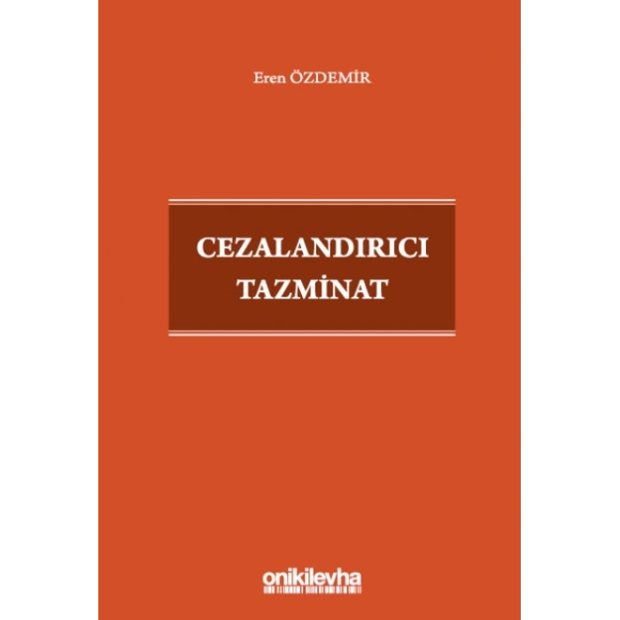 Cezalandırıcı Tazminat