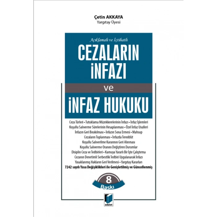Cezaların İnfazı ve İnfaz Hukuku
