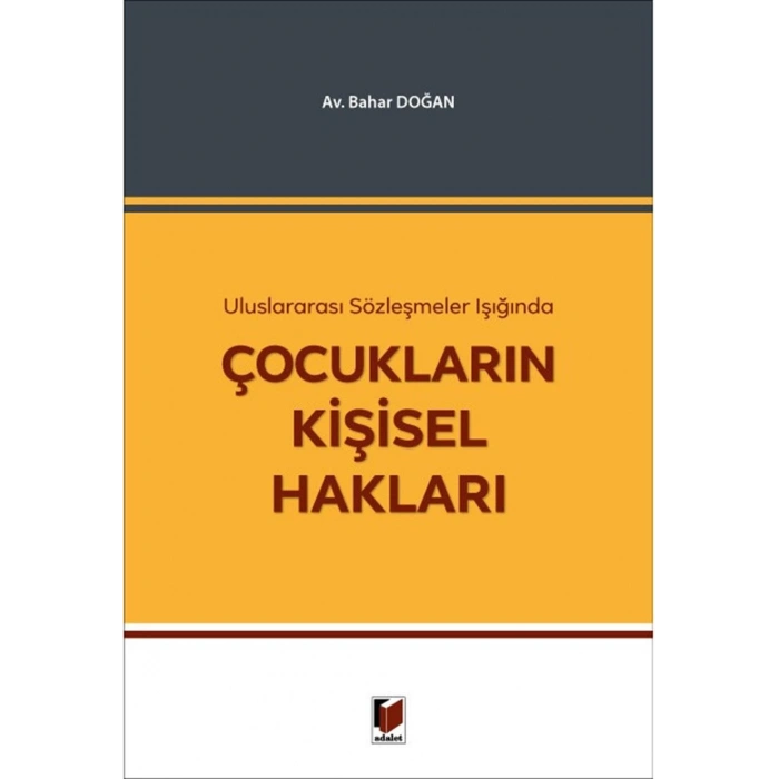 Çocukların Kişisel Hakları
